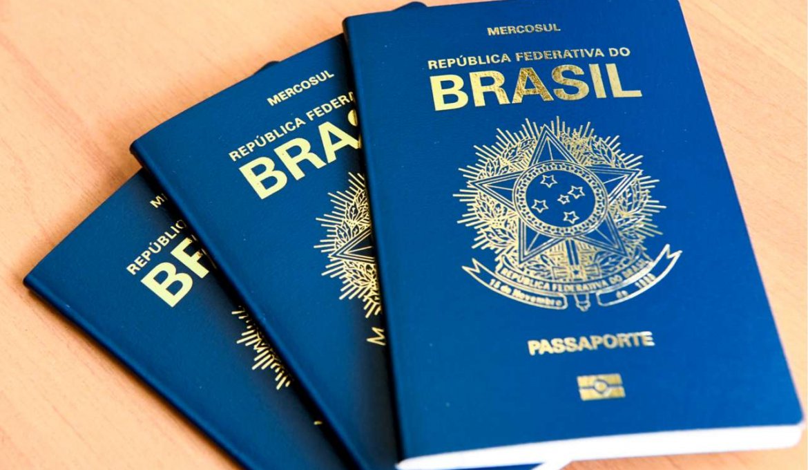 imagem de passaportes