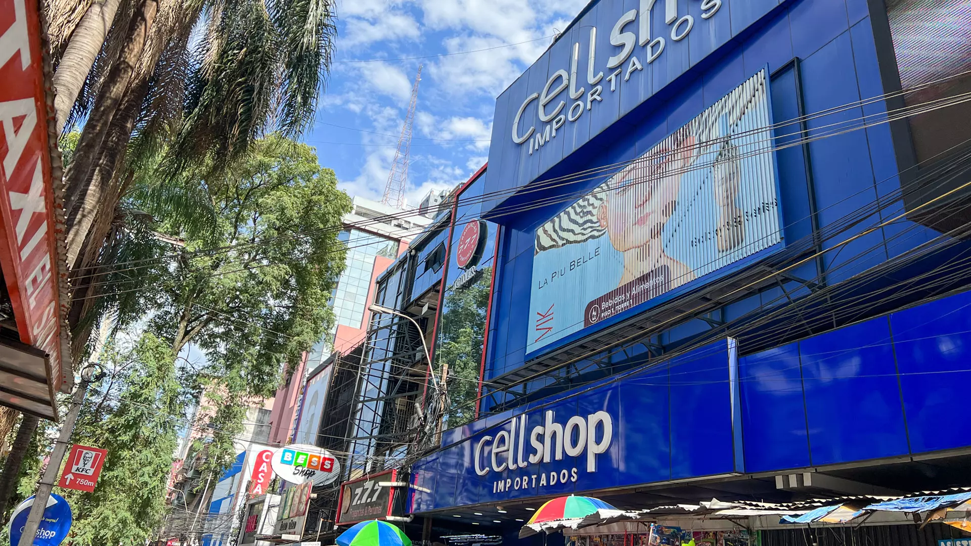 cell shop compras no paraguai