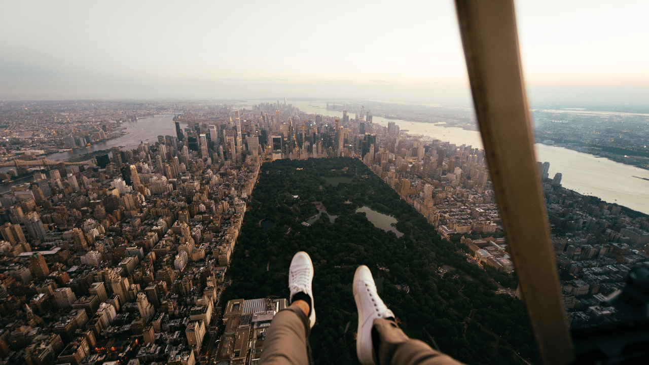 passeio de helicóptero em nova york
