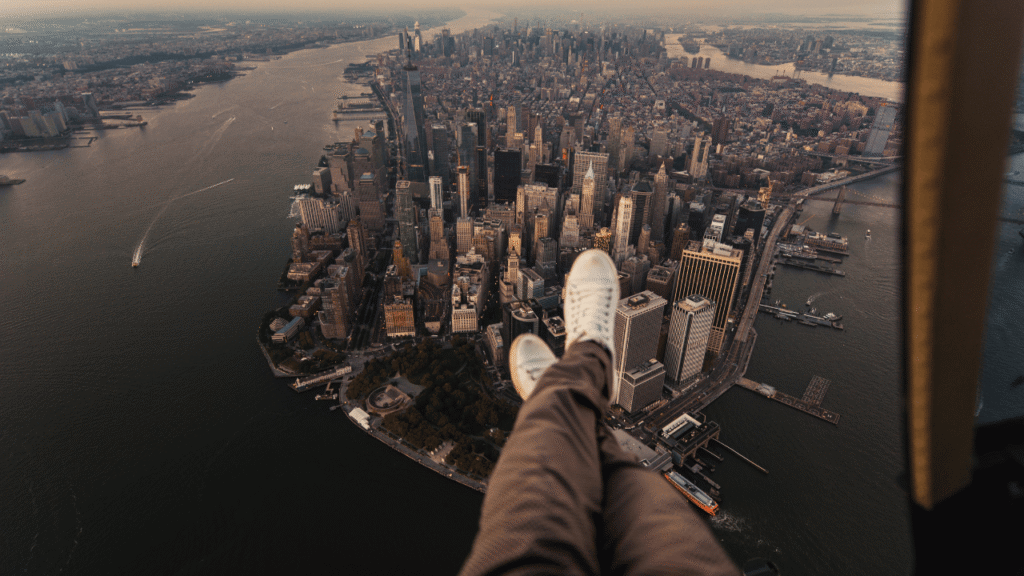 passeio de helicóptero em nova york