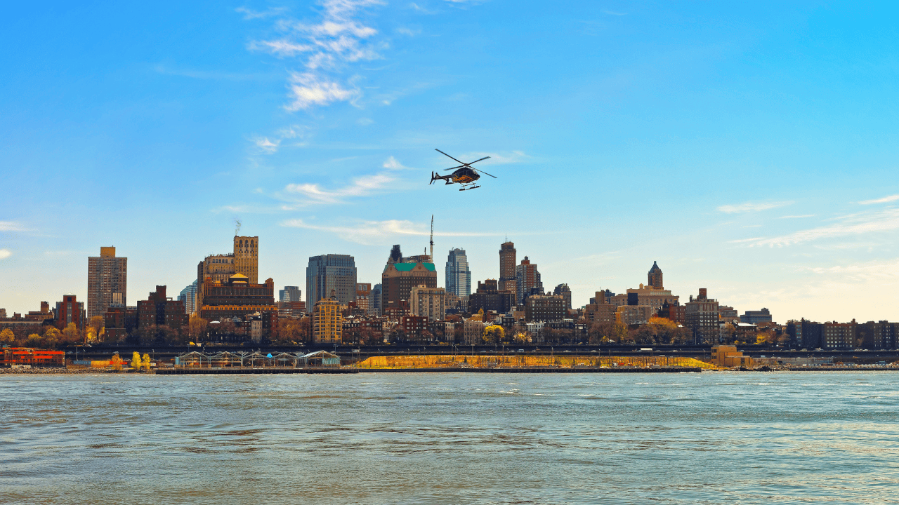 passeio de helicóptero em nova york